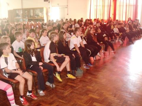 Palestra entre as atividades da Semana do Trânsito