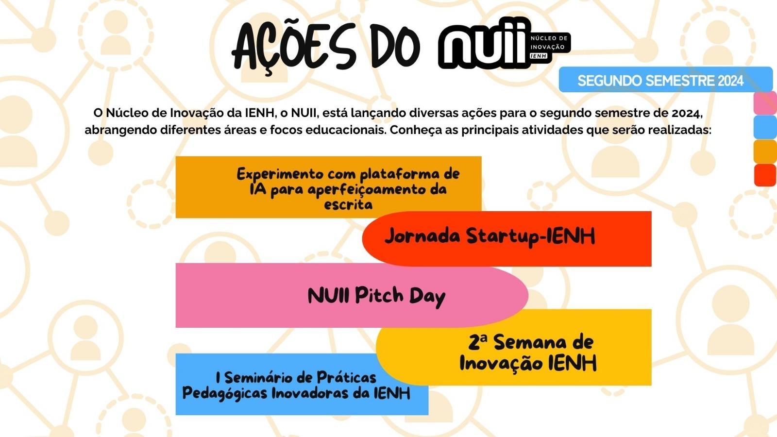 NUII inicia o segundo semestre com diversos projetos 