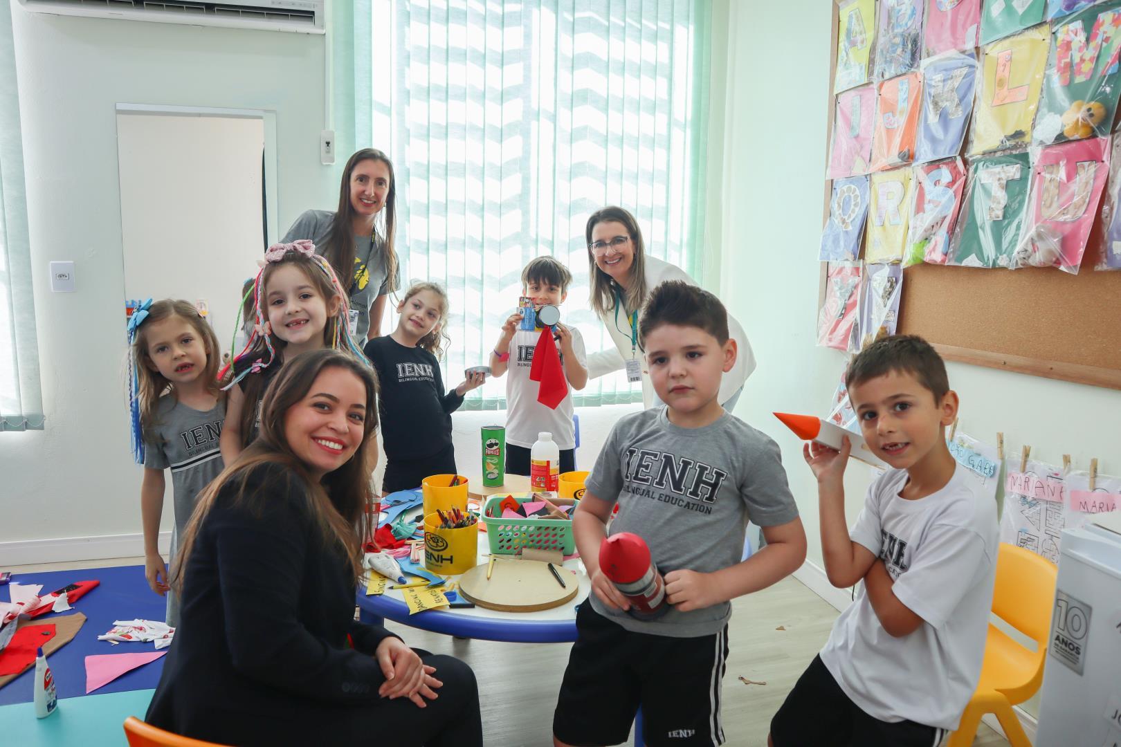 Oficinas criativas são realizadas em sábado letivo na Unidade Oswaldo Cruz