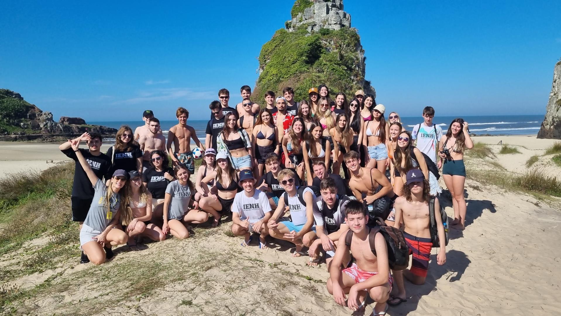 Torres é destino de estudantes da 2ª série do Novo Ensino Médio da IENH