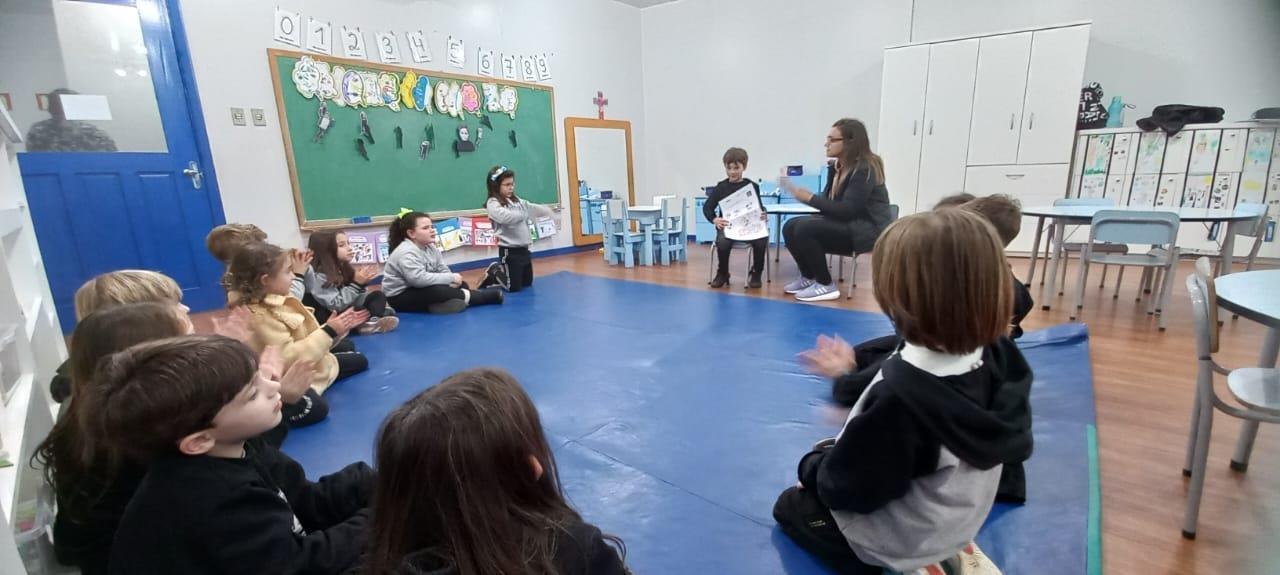 Turma do Nível 5B da Unidade Pindorama faz propostas diferenciadas por meio do livro de Bia Villela