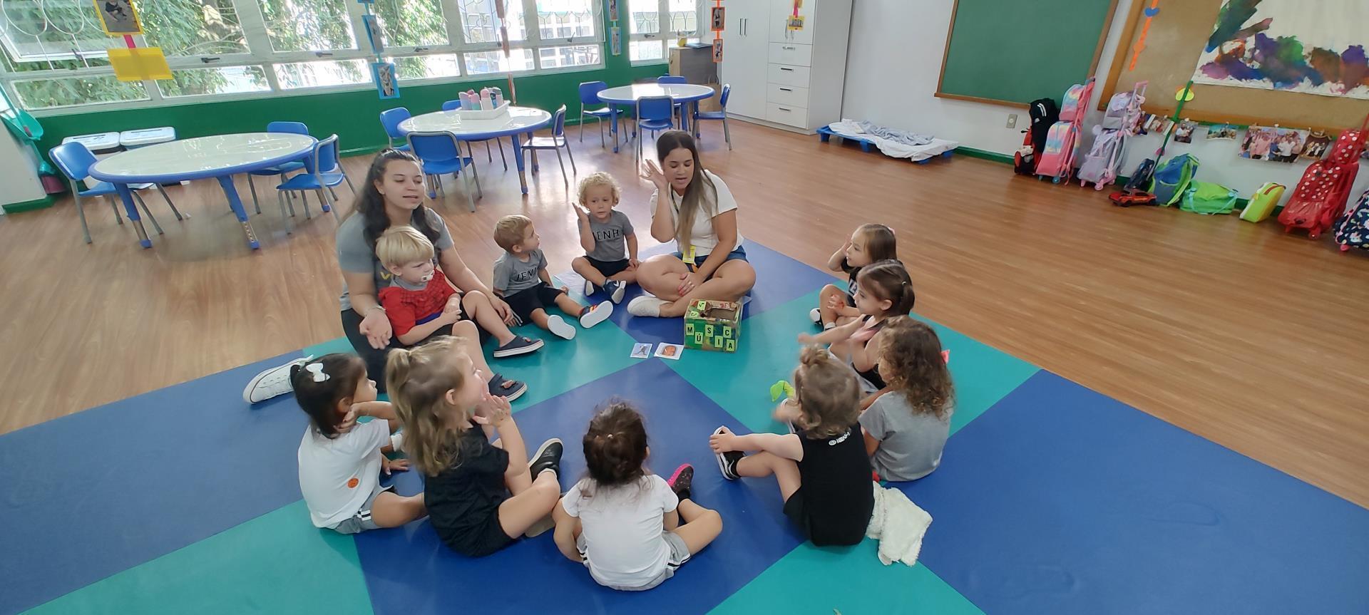 Turmas da Educação Infantil da IENH realizam atividade de adaptação