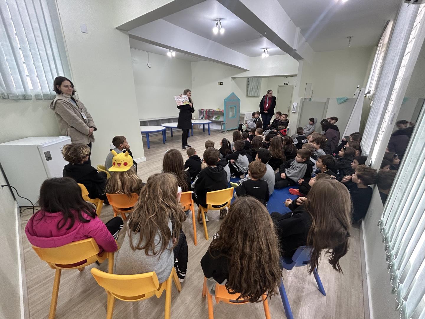 Unidade Oswaldo Cruz organiza Hora do Conto com reflexões sobre o meio ambiente