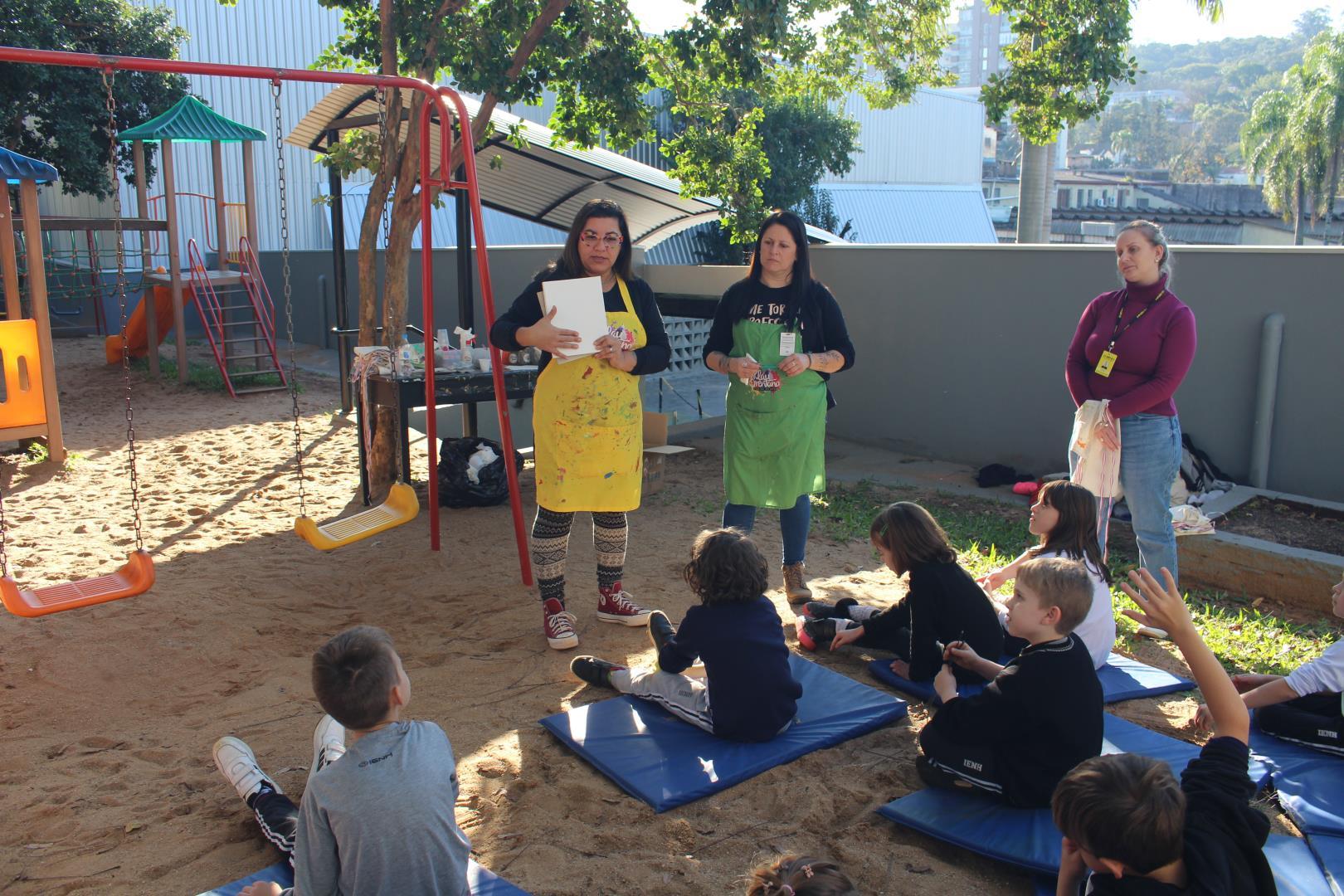 Year 2 da Unidade Pindorama explora a criatividade em Oficina de Arte