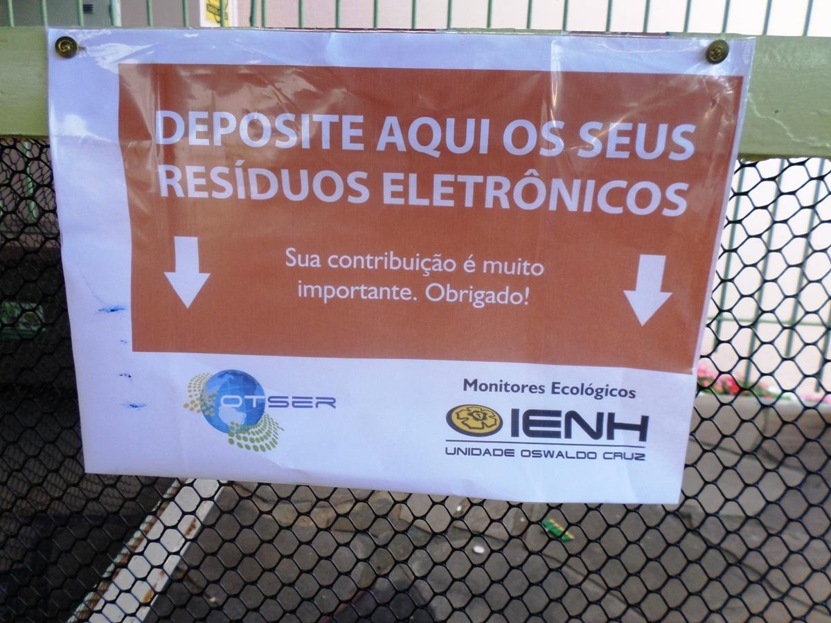 Unidade Oswaldo Cruz realiza Campanha de Resíduos Eletrônicos