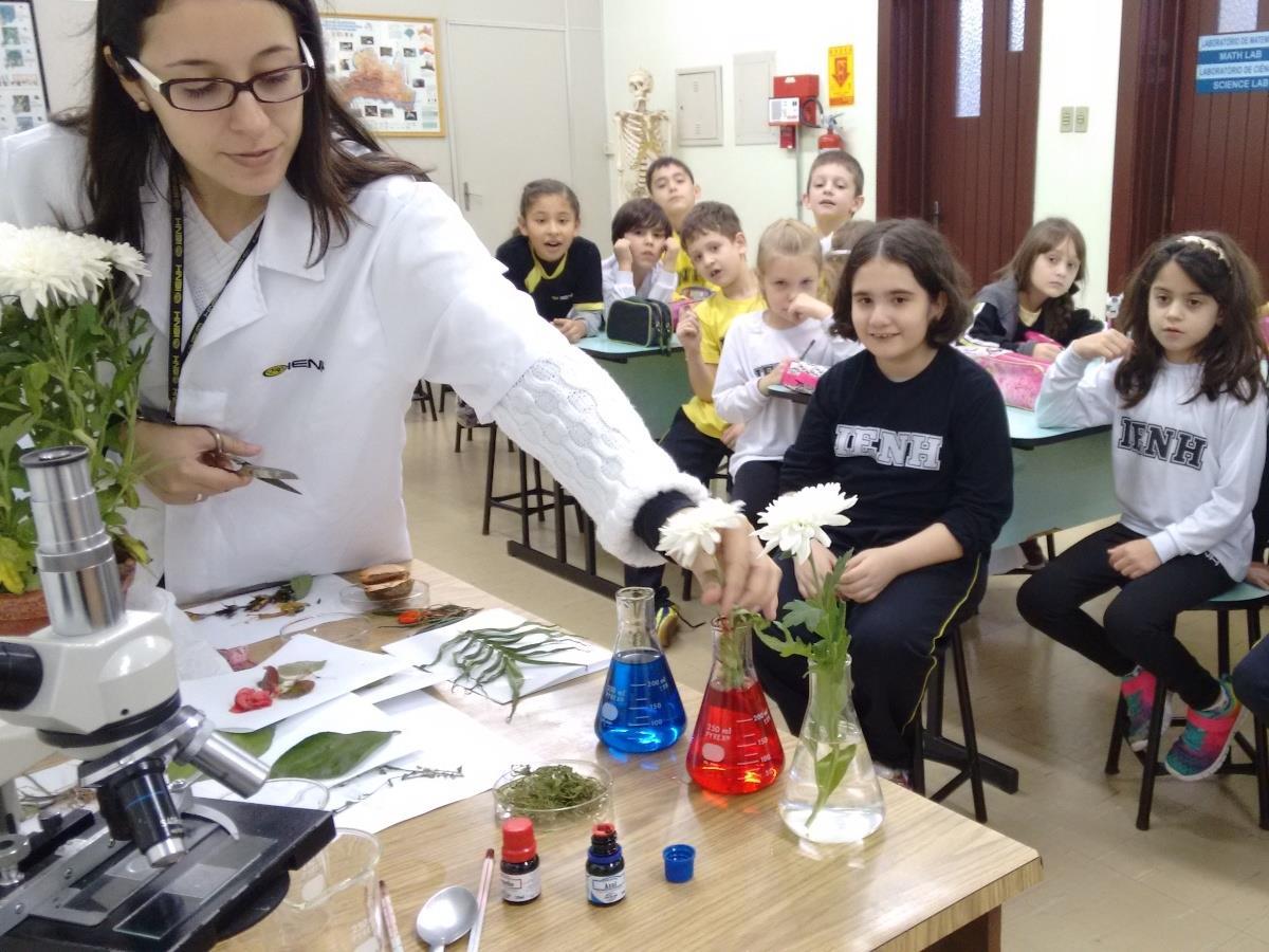 Visitando o Laboratório de Ciências