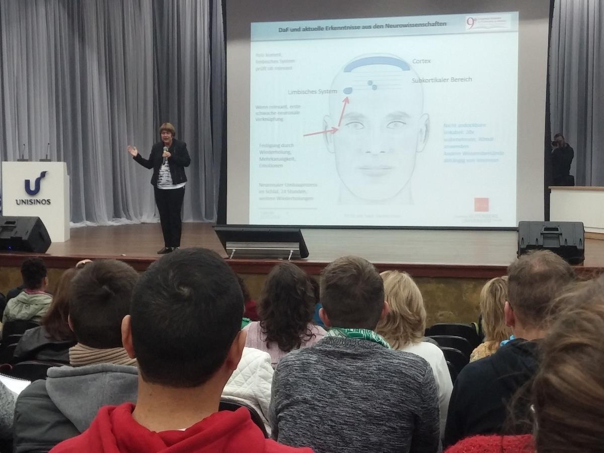 Professora da IENH Idiomas participa do 9° Congresso de Professores de Língua Alemã